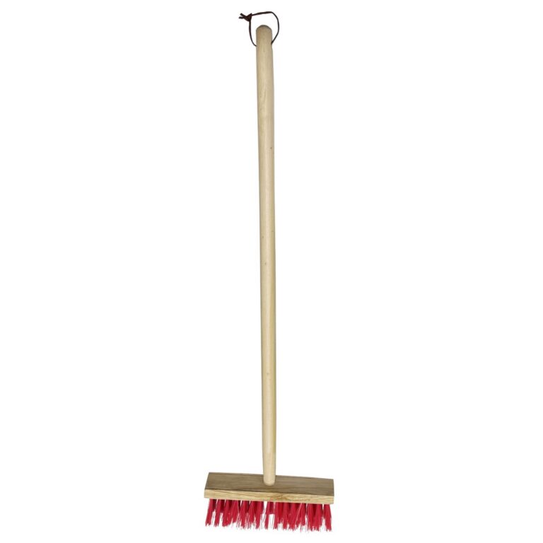 Floor brush with wooden handle L 720 mm