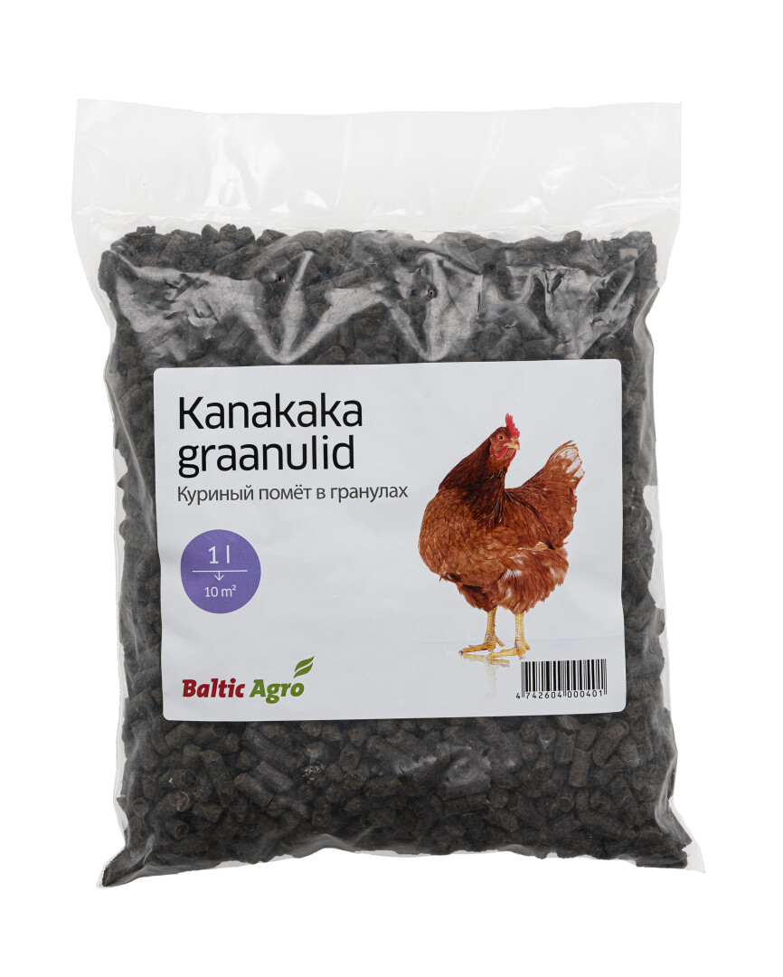 Kanakaka graanulid 1L Baltic Agro