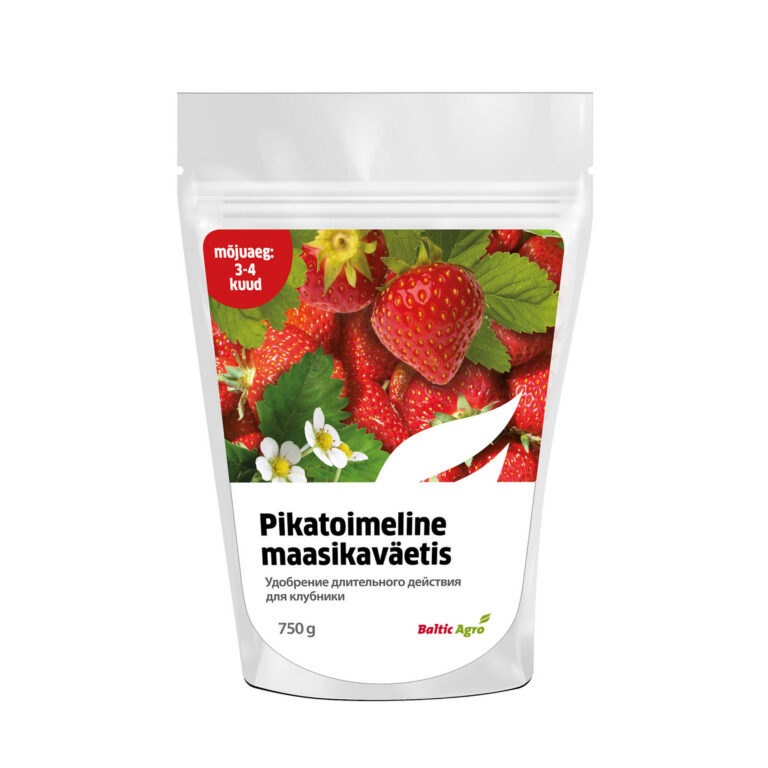 Pikatoimeline maasikaväetis Baltic Agro 750 g