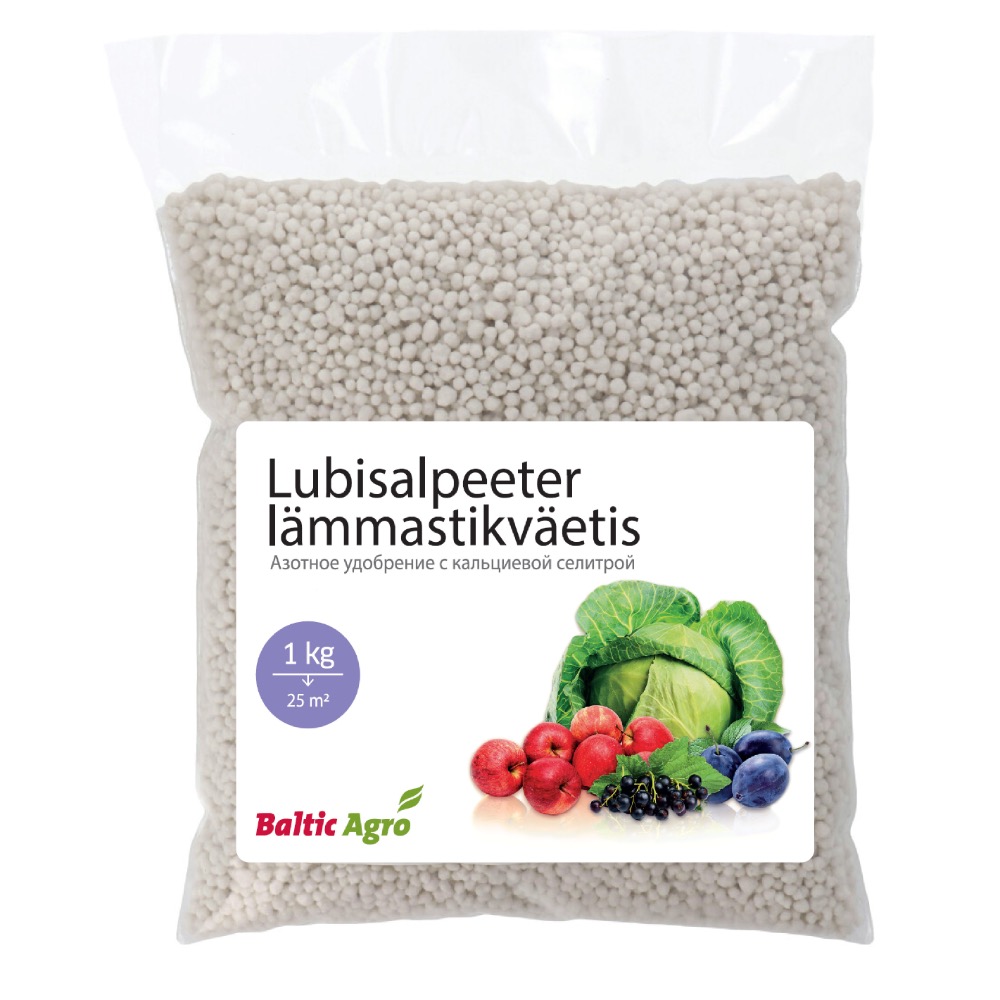 Calcium nitrate, 1 kg, Baltic Agro