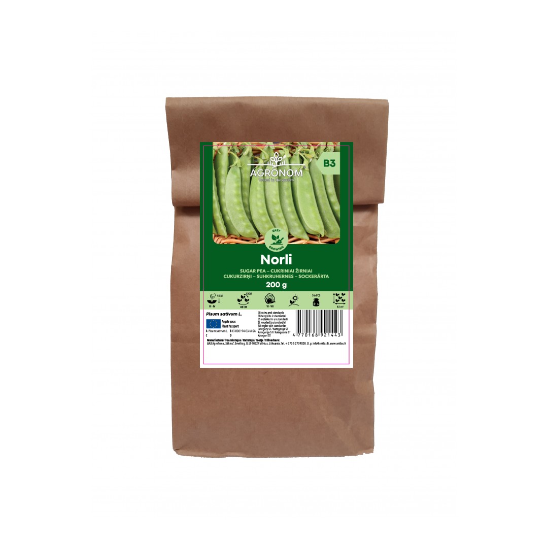 Sokeriherneet Norli AGRONOM 200 g