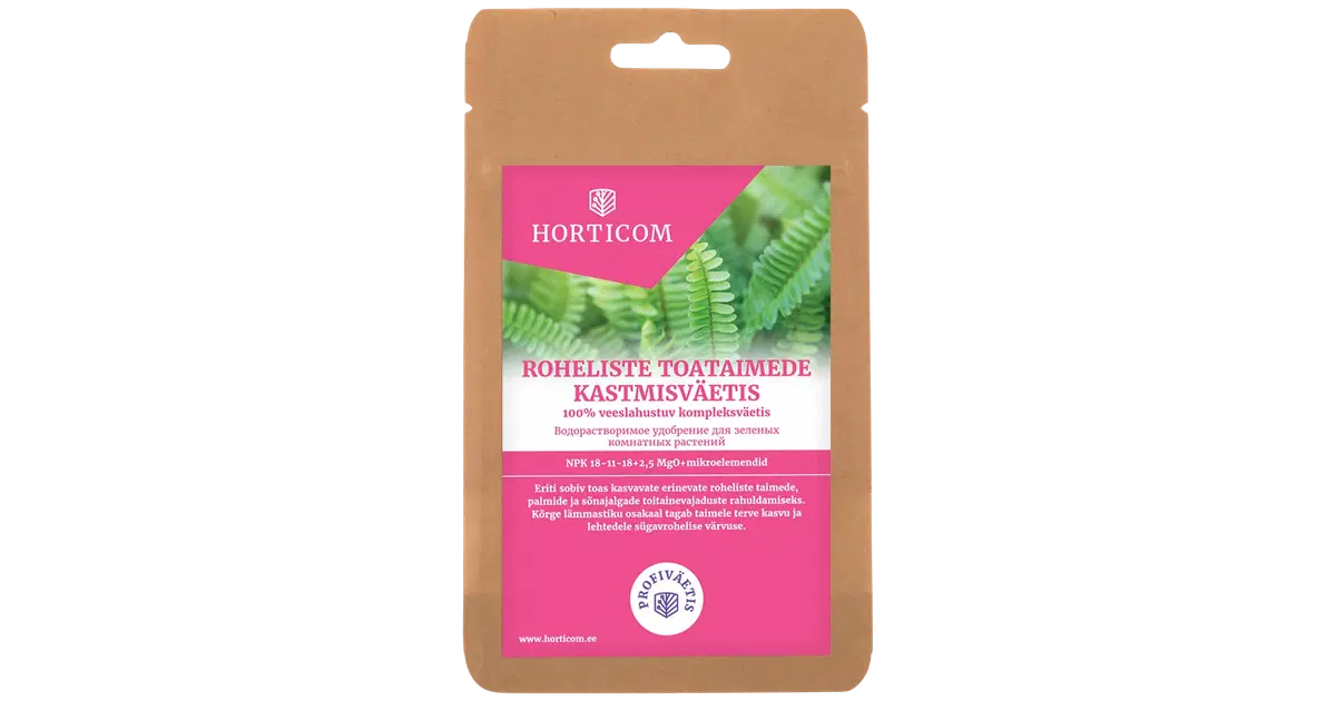 Fertilizer for green houseplants HORTICOM 100 g