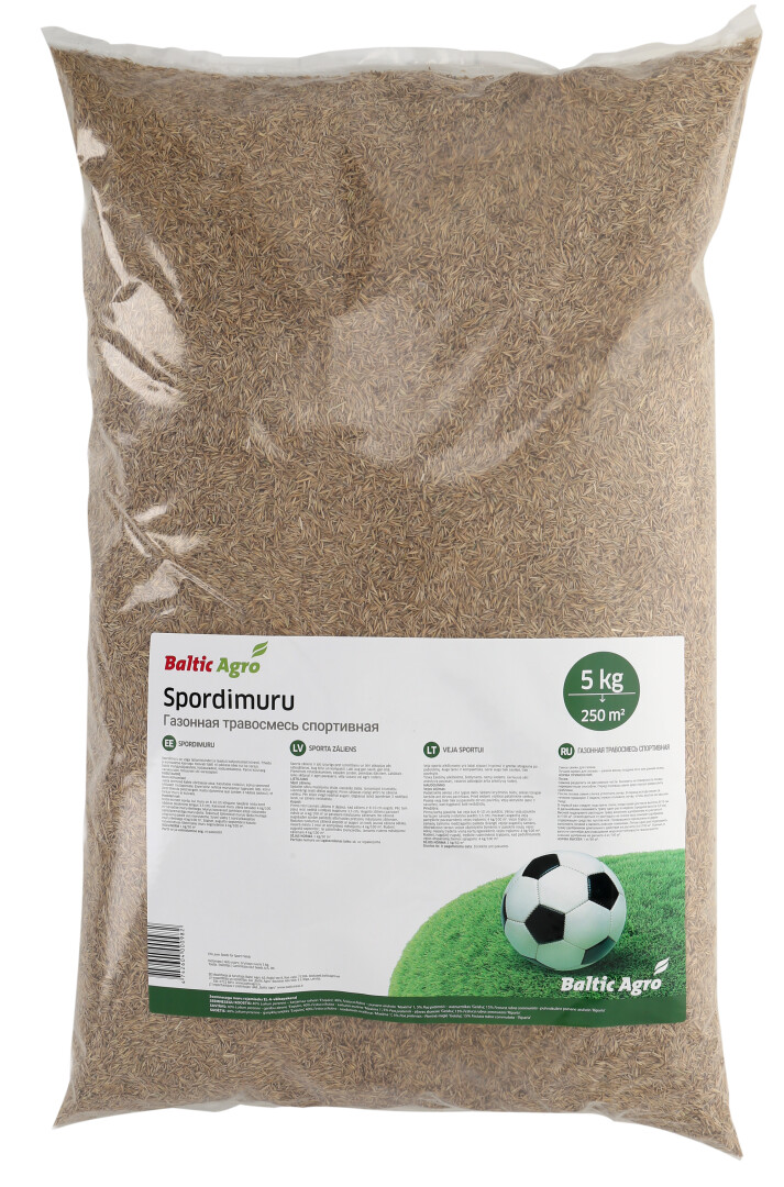 Sports lawn grass seed, 5 kg, Baltic Agro