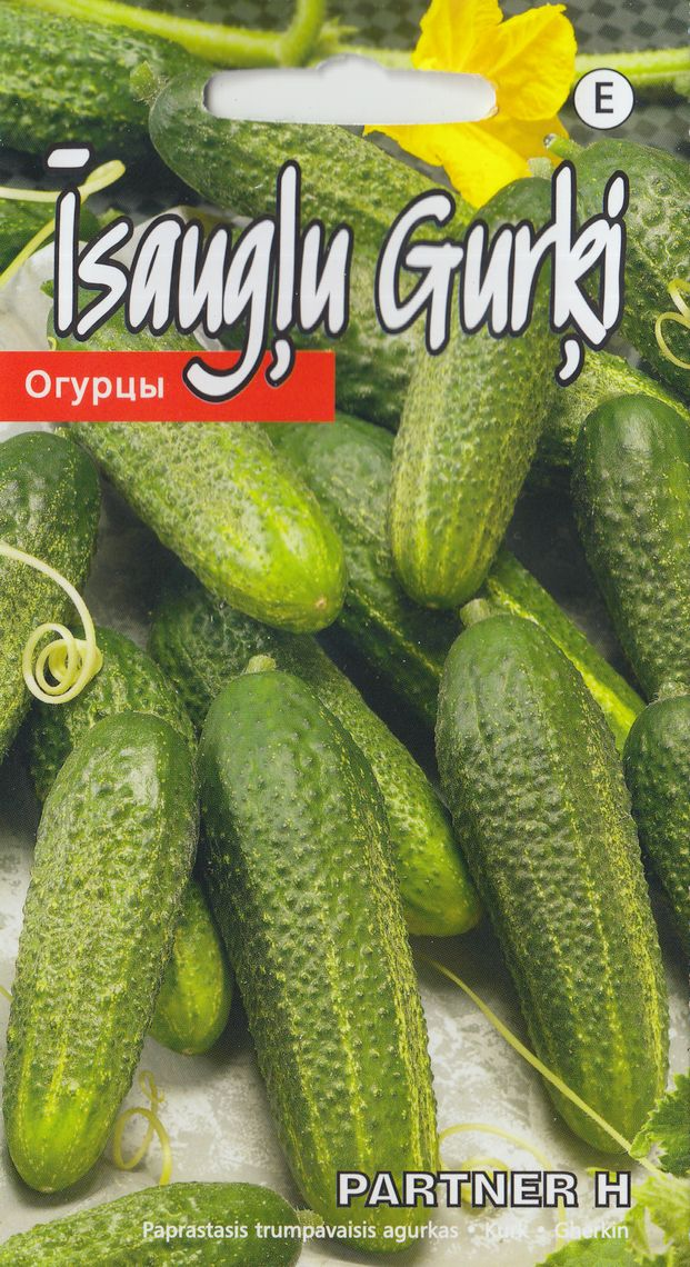 Огурец "Partner H" KURZEMES SĒKLAS 0,3 г