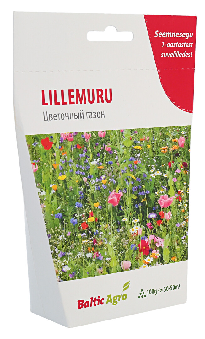 Kukkaniittysekoitus 100g Baltic Agro