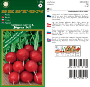 Редис "Jõgeva 169" SESTON 2 г