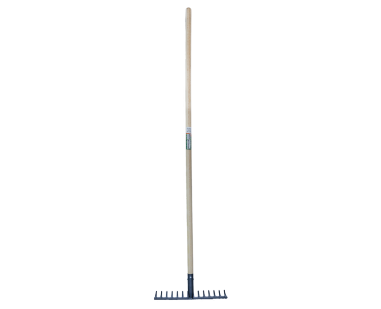 Rake "URBAN" 14 tines, welded, with 140 cm handle