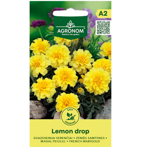 Zemās samtenes "Lemon Drop" AGRONOM 0,4 g