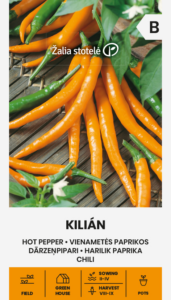 Tšillipaprika "Kilián" Žalia stotele 0,1 g