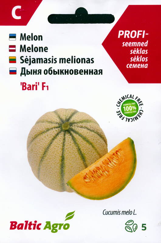 Meloni "Bari F1" Baltic Agro 5 siementä