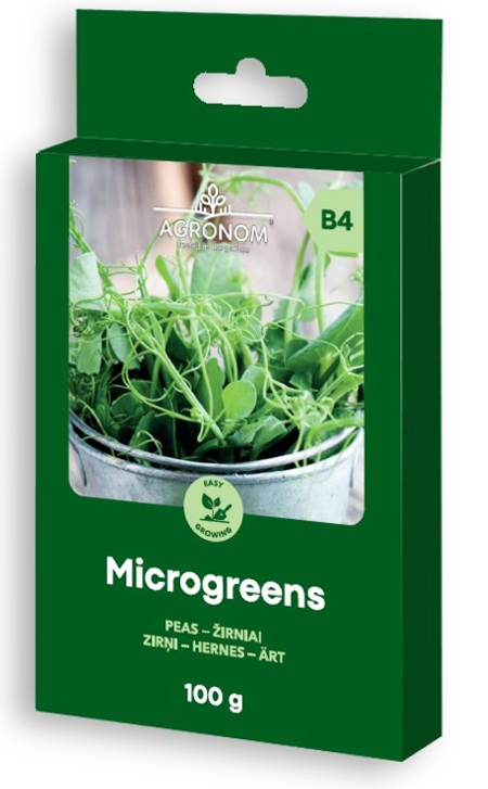 Mikrovihreät herneet AGRONOM 100 g
