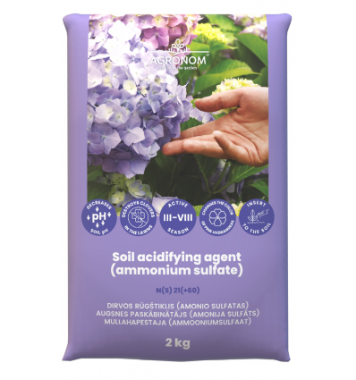 Soil acidifier ammonium sulfate AGRONOM 2 kg