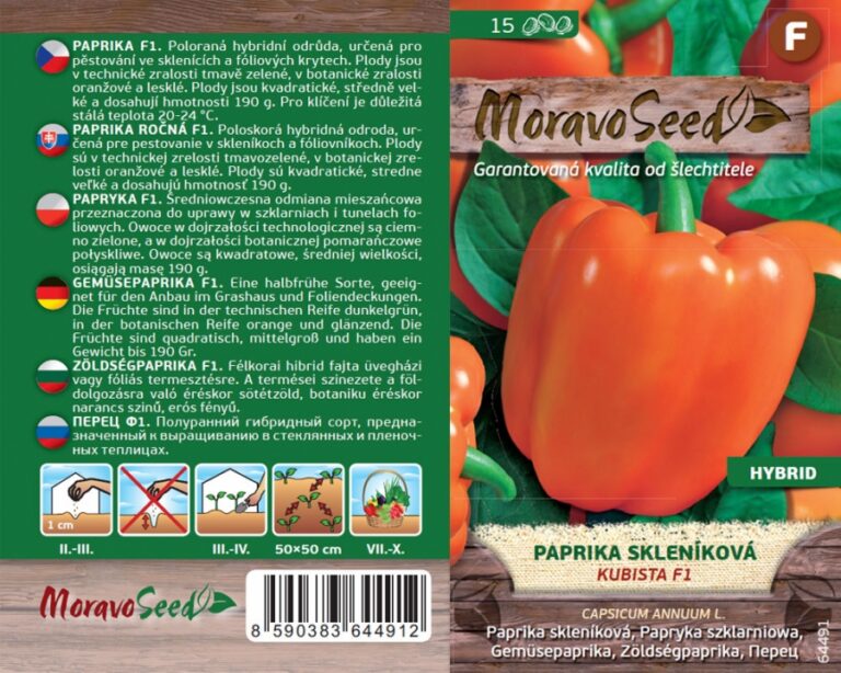 Maguspipar "Kubista F1" Moravo Seed 12 s.