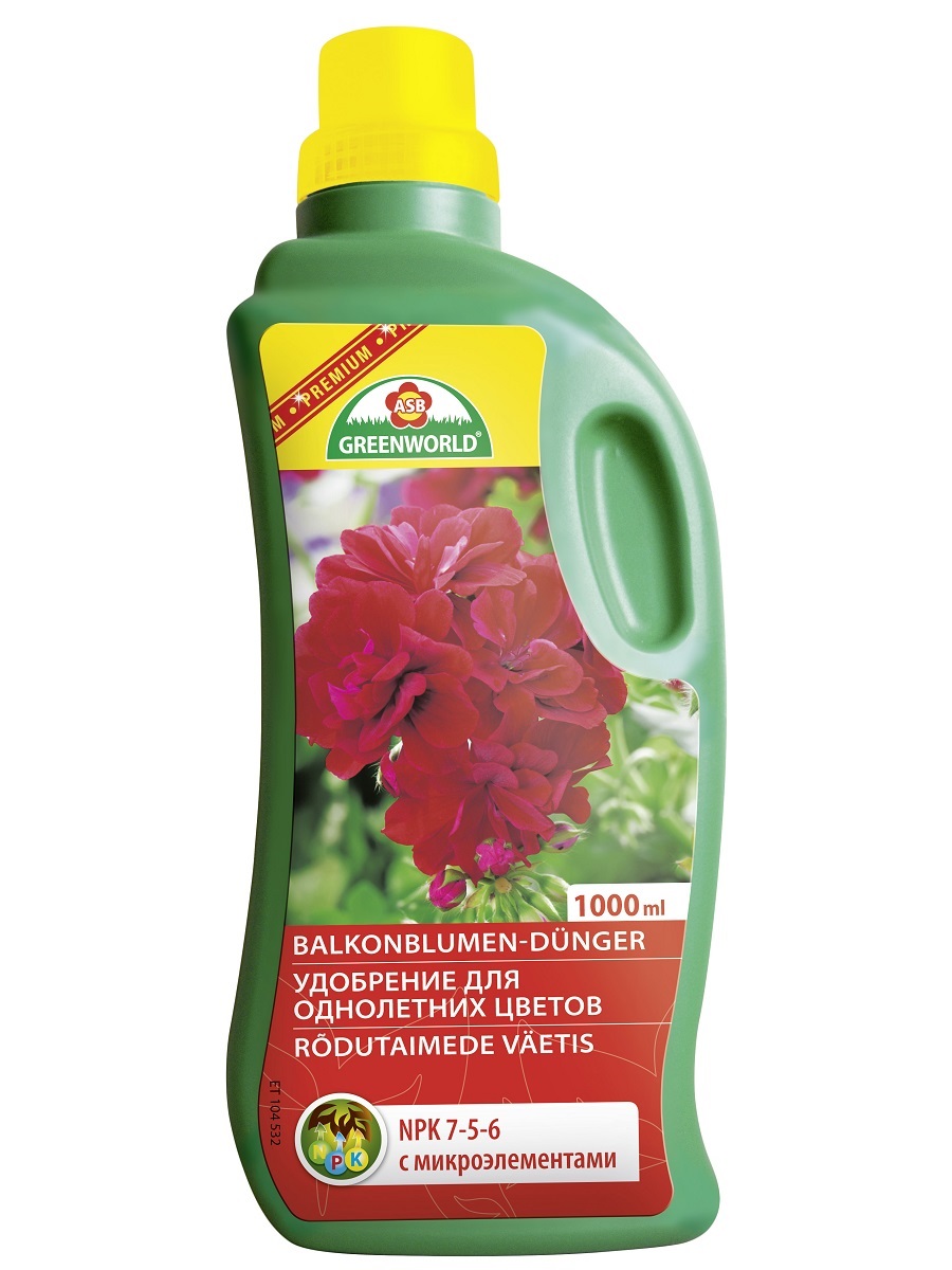 GREENWORLD rõdutaimede väetis 1 l