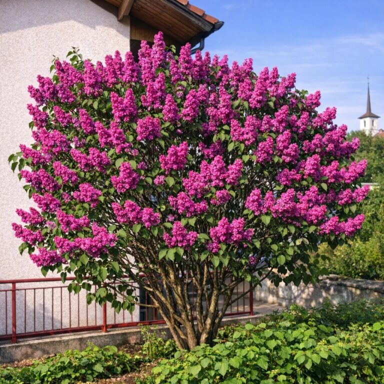 Syringa vulgaris "Znamja Lenina"