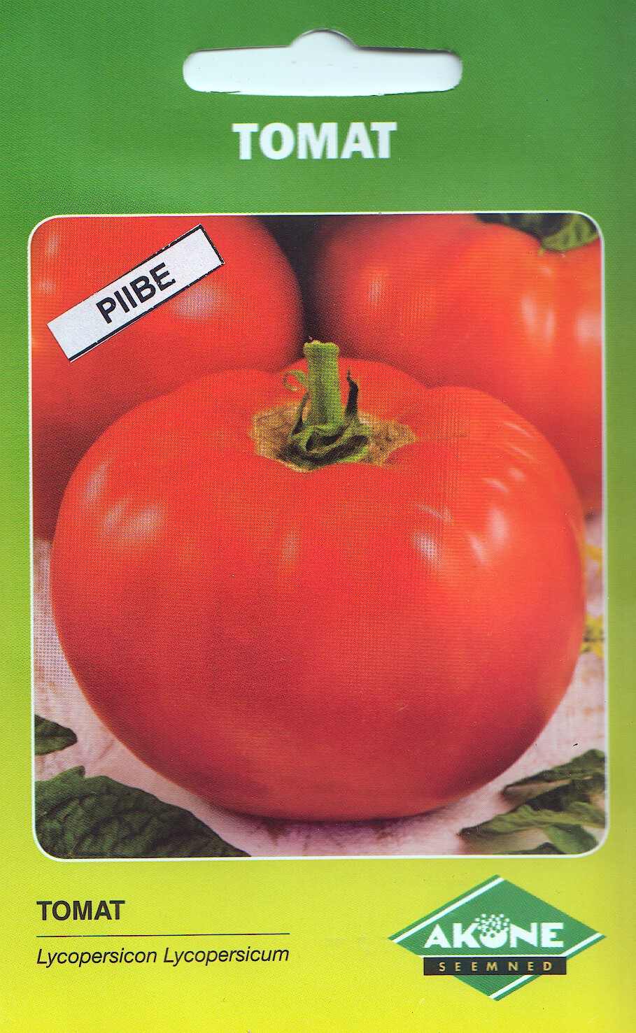 Tomat "Piibe F1" AKONE 0,1 g