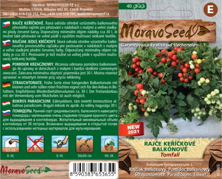 Rõdutomat "Tomfall" Moravo Seed 40 s.
