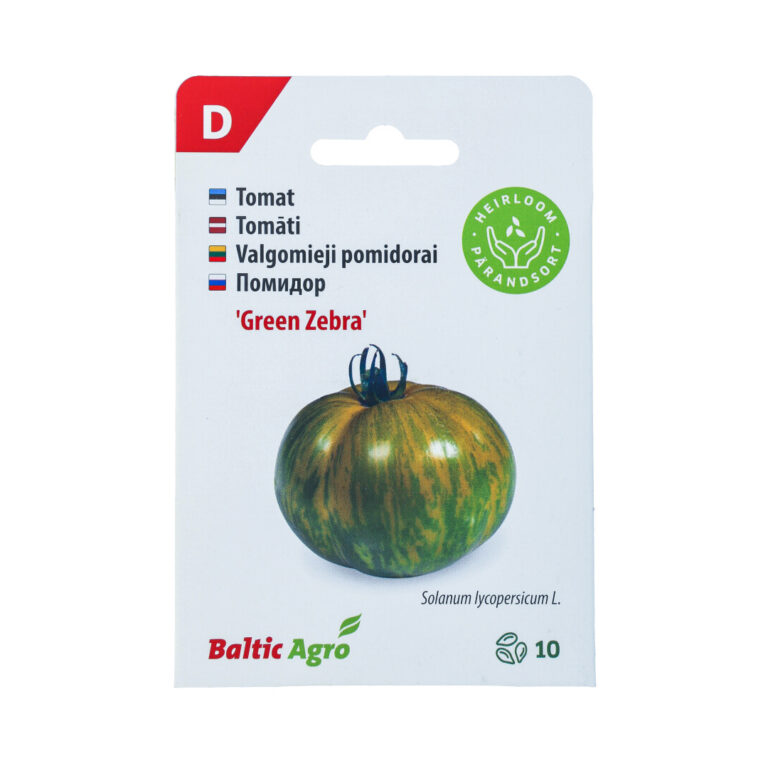 Tomat "Green Zebra" Baltic Agro 10 s.