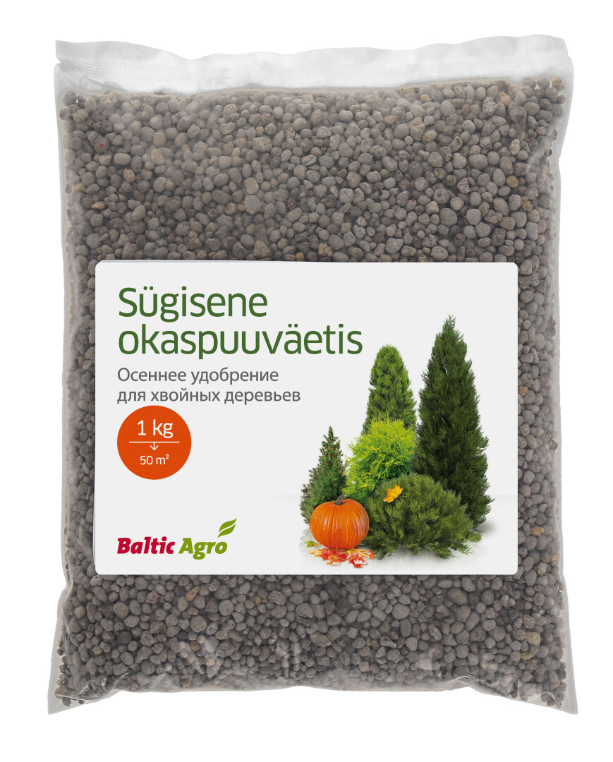 Sügisene okaspuuväetis Baltic Agro 1kg