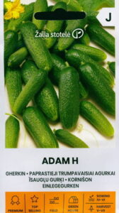 Kurk kornišon "Adam H" Žalia stotele 0,4 g