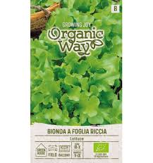 Aedsalat "Bionda a Foglia Riccia" Organic Way 2 g