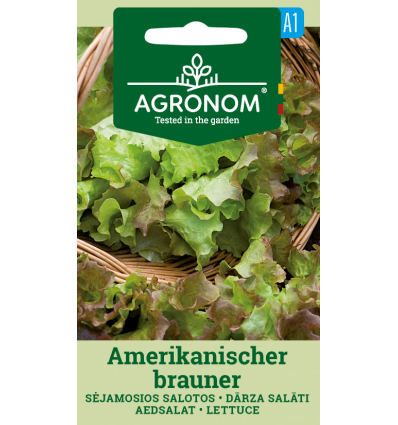 Puutarhasalaatti "Amerikanischer Brauner" AGRONOM 1 g