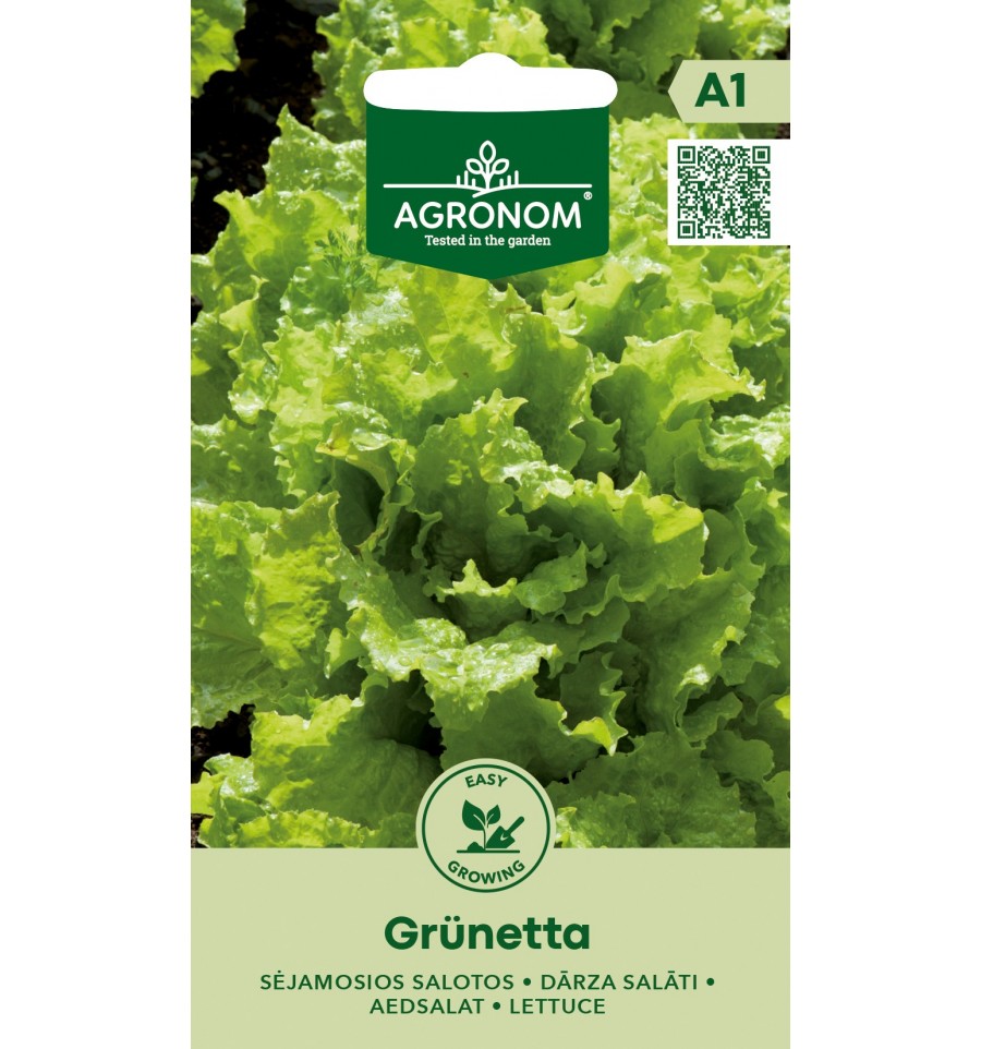 Lettuce "Grünetta", 1,5 g