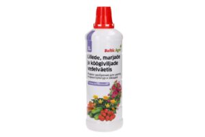 Lillede, marjade ja köögiviljade vedelväetist Baltic Agro 1 l
