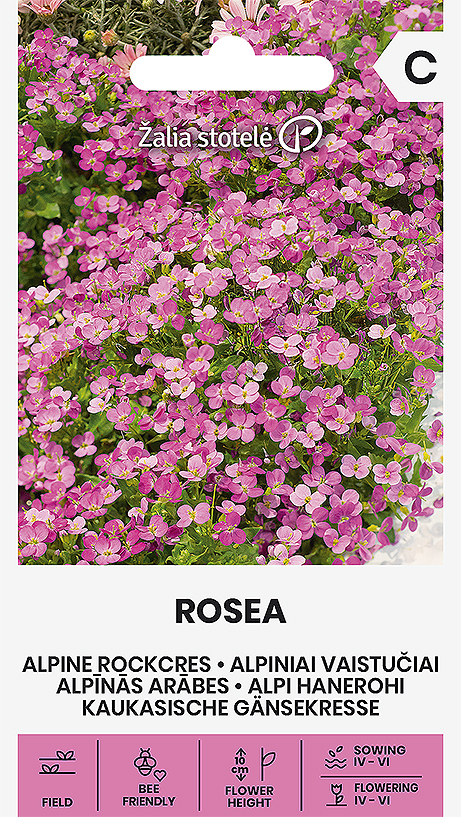 Alpi hanerohi "Rosea" Žalia stotele 0,2 g