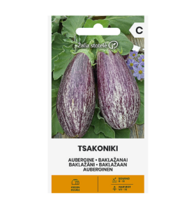 Baklažaan "Tsakoniki" Žalia stotele 0,2 g