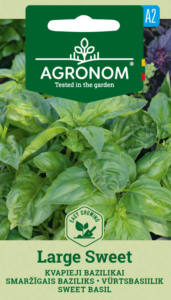 Vürtsbasiilik "Large sweet" AGRONOM 1 g