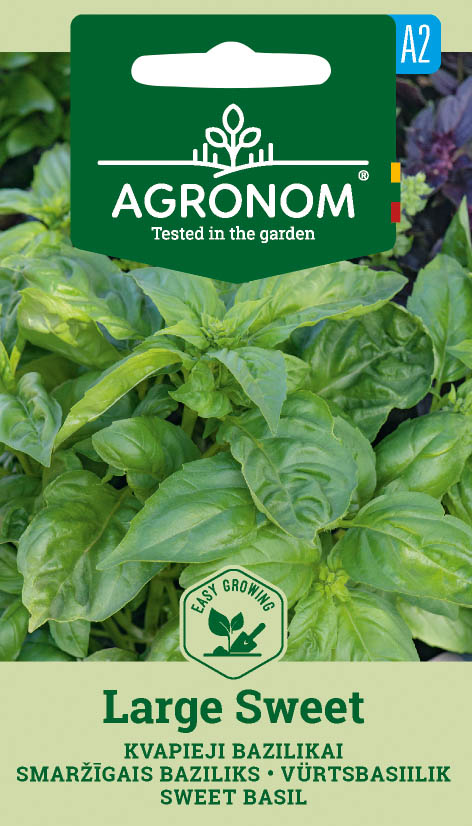 Basilika "Large sweet" AGRONOM 1 g