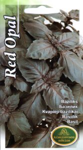 Basiilik "Red Opal" KURZEMES SĒKLAS 1 g