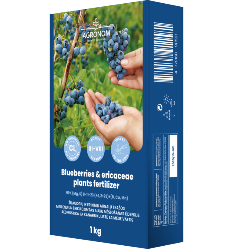 Fertilizer for blueberries and heather plants AGRONOM 1 kg