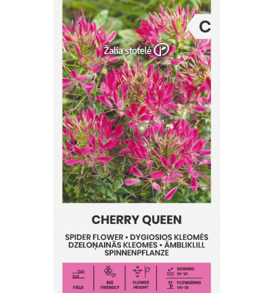 Ämblikulill "Cherry Queen" Žalia stotele 0,4 g