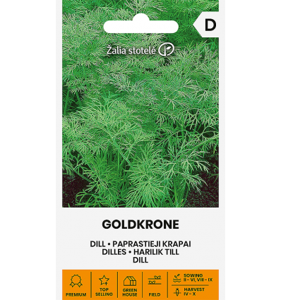 Dilles "Goldkrone" Žalia stotele 5 g