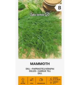 Tilli "Mammoth" Žalia stotele 8 g