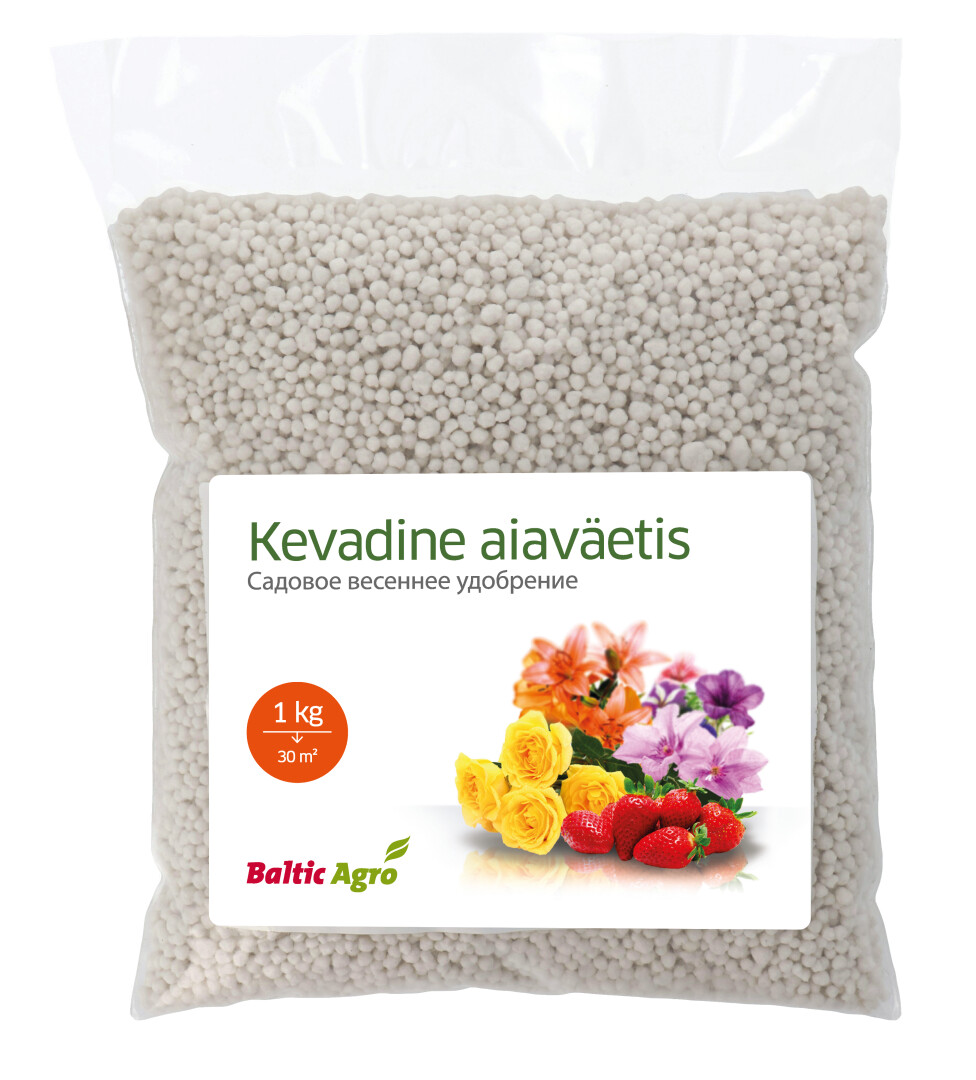 Kevadine aiaväetis Baltic Agro 1 kg