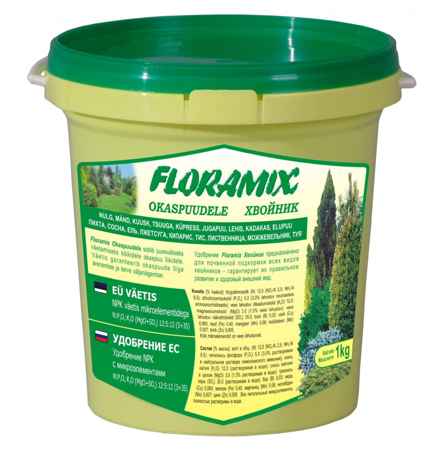 FLORAMIX spygliuočiams INTERMAG 1 KG