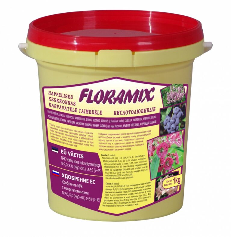 FLORAMIX for plants growing in acidic environments INTERMAG 1 KG