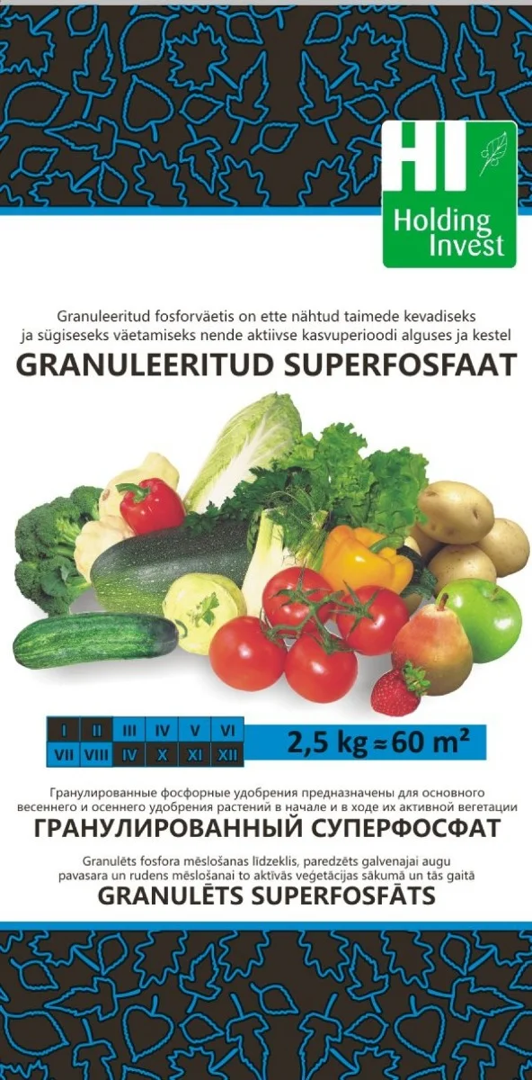 Granuliuotas superfosfatas HI 1 kg