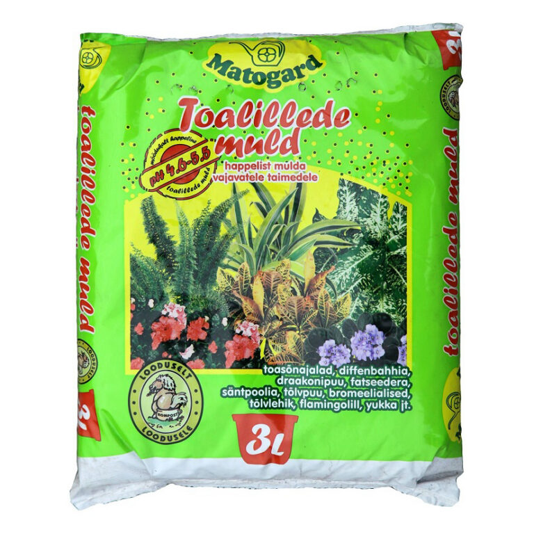 Toalillede muld ph 4.6-5.5 Matogard 3 l