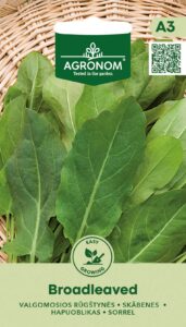 Hapuoblikas "Broadleaved" AGRONOM 1 g