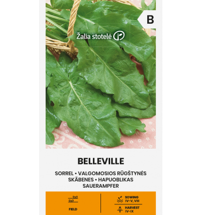 Sorrel "Belleville" Žalia stotele 3 g