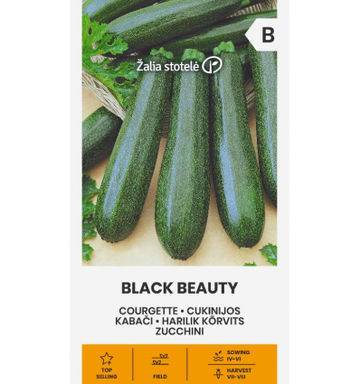 Тыква "Black Beauty" Žalia stotele 2 г