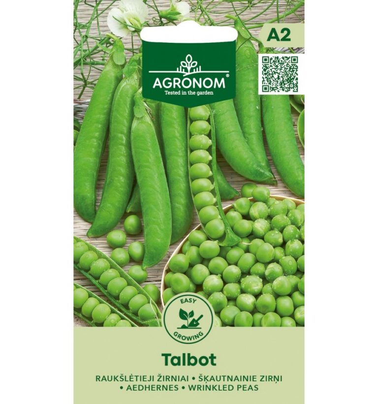 Sodo žirnis "Talbot" AGRONOM 10 g