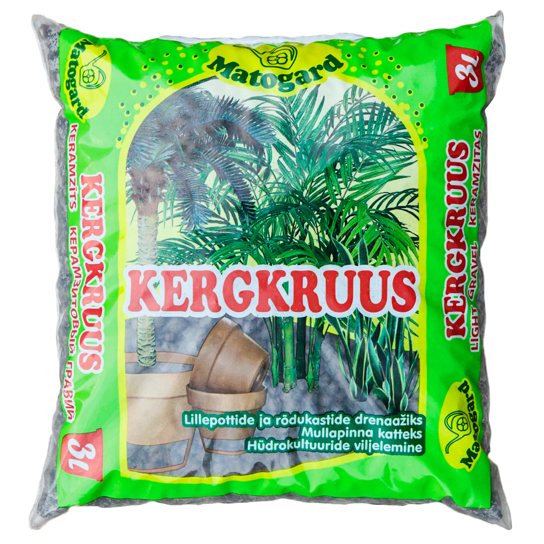 Matogard vieglais grants (keramzīts) 3 l
