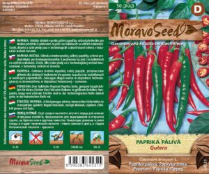 Paprika "Gutera" Moravo Seed 50 s.
