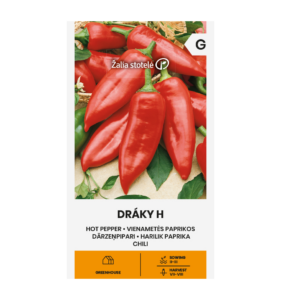 Tšillipaprika "Dráky H" Žalia stotele 0,1 g