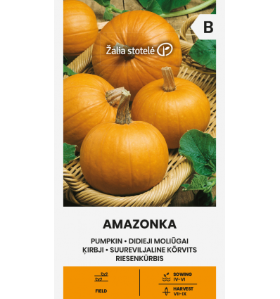 Тыква крупноплодная "Amazonka" Žalia stotele 1,7 г
